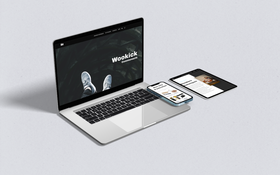 Wookick – site E-Commerce